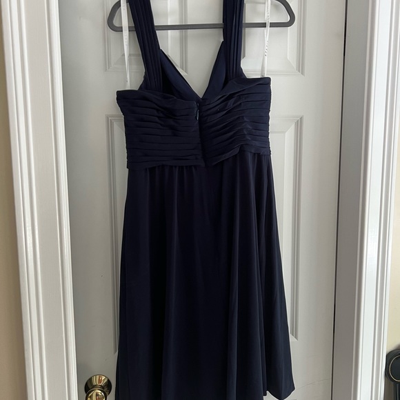 Navy size 14 (fits like a 10-12) Maternity Bridesmaid Dresss - Picture 2 of 2